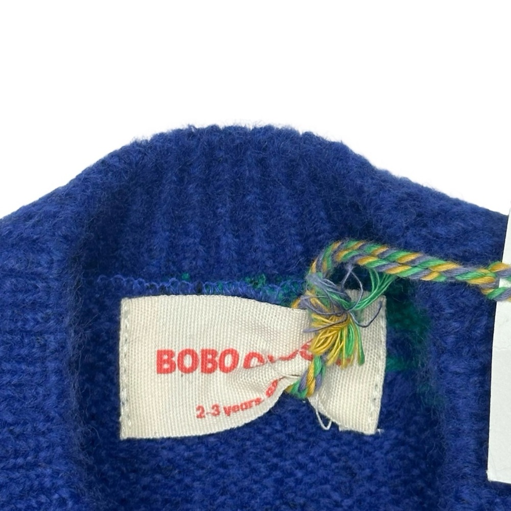 Bobo Choses Multi‎ Color Block Knitted Sweater - Picture 4 of 4